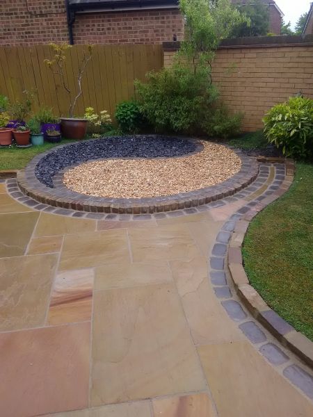 Sandstone Patio Installation in Federal Way